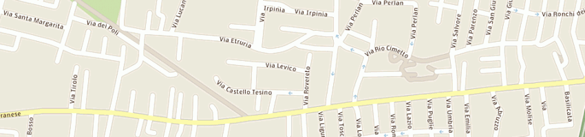 Mappa della impresa bisotto franco a VENEZIA