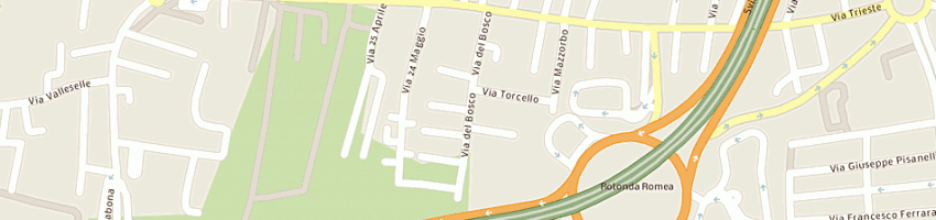 Mappa della impresa bbdn di berton diana e c snc a VENEZIA