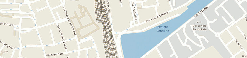 Mappa della impresa xherahi artan a RAVENNA