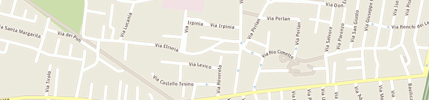 Mappa della impresa irrera antonio a VENEZIA