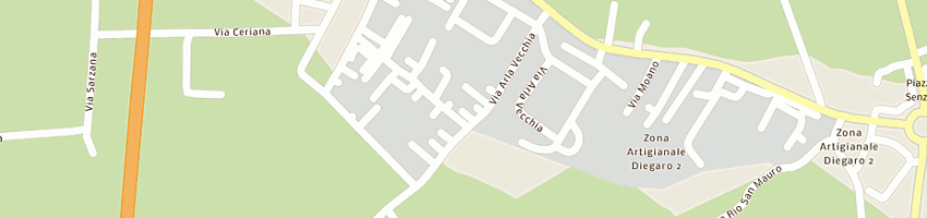 Mappa della impresa eco habitat srl a CESENA