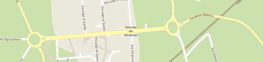 Mappa della impresa lorenz srl a RAVENNA