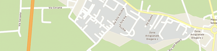 Mappa della impresa pubblineon coop (srl) a CESENA