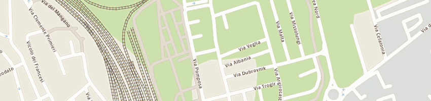 Mappa della impresa flli averna spa a RAVENNA