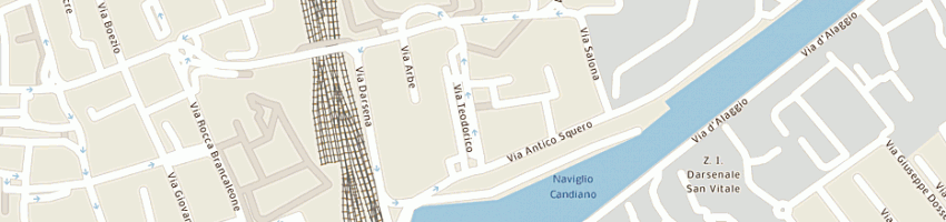 Mappa della impresa fratelli cosulich (spa) a RAVENNA