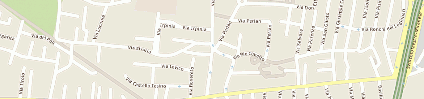Mappa della impresa padoan enrico a VENEZIA