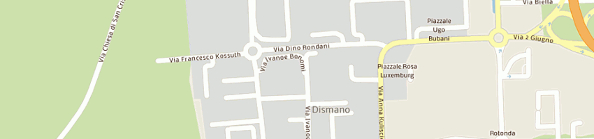 Mappa della impresa flli martini srl a CESENA
