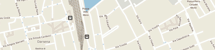 Mappa della impresa intese srl a RAVENNA