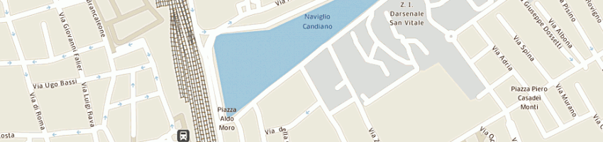 Mappa della impresa frigoerre di righetto claudio e c snc a RAVENNA