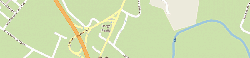 Mappa della impresa faggio rosso srl a CESENA