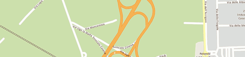 Mappa della impresa scuola materna statale ponte pietra a CESENA