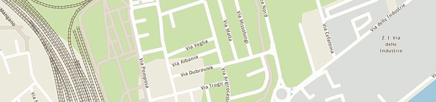 Mappa della impresa ciccio cafe' di bezzi andrea e c sas a RAVENNA