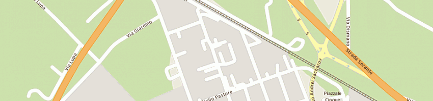 Mappa della impresa ricci gilberto srl a CESENA