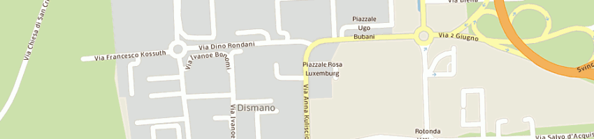 Mappa della impresa ctc soccons a rl a CESENA