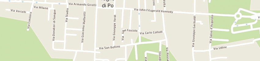 Mappa della impresa delta infissioni snc di zucconelli giorgio e c a TAGLIO DI PO