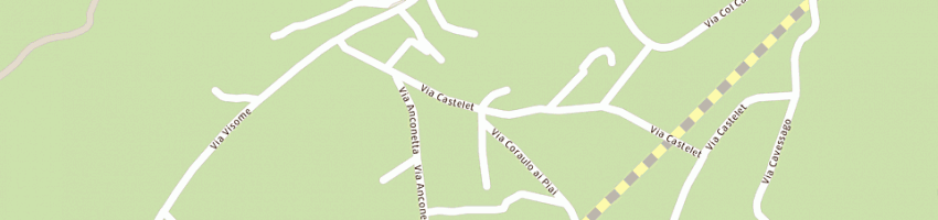 Mappa della impresa ristorante al borgo a BELLUNO