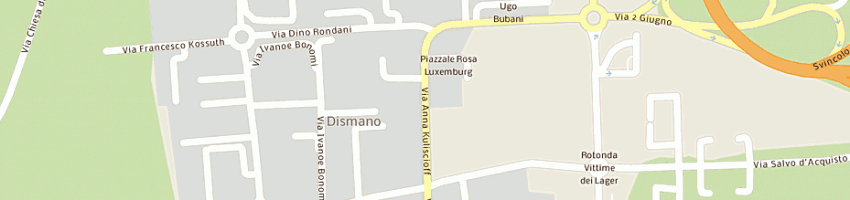 Mappa della impresa svat srl a CESENA