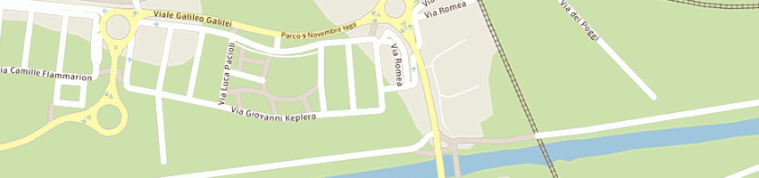 Mappa della impresa raffoni daniele a RAVENNA