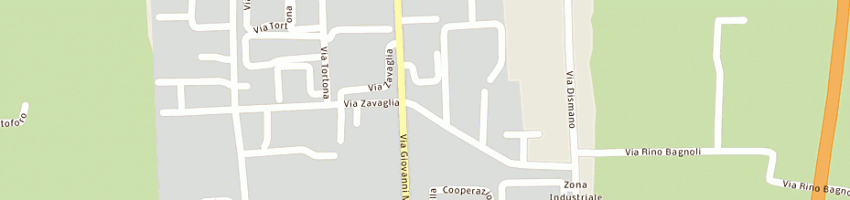 Mappa della impresa sami sas di massa nevio e c a CESENA