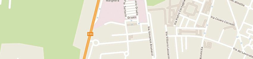 Mappa della impresa cigraph trading srl a VENEZIA