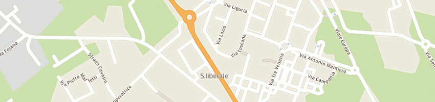 Mappa della impresa wriston silvana a TREVISO