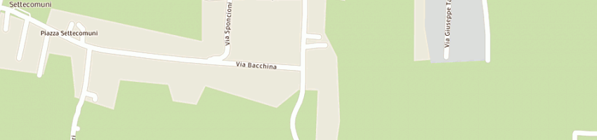 Mappa della impresa bacchin paolo a PREGANZIOL