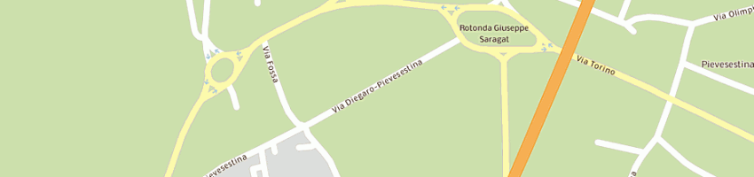 Mappa della impresa lattoneria cm di venturini claudio e c sdf a CESENA