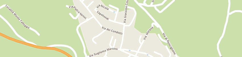 Mappa della impresa poste italiane a SUTRI