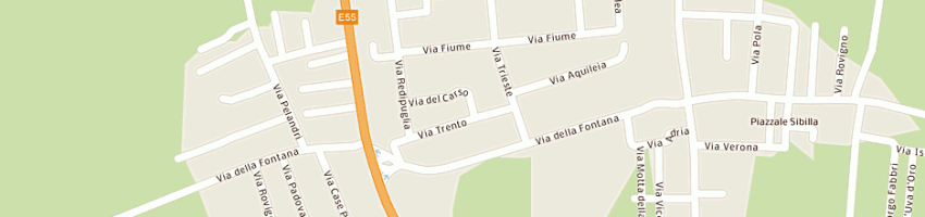 Mappa della impresa barillari paolo a COMACCHIO