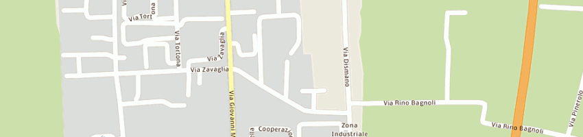 Mappa della impresa meccanica cesena srl a CESENA