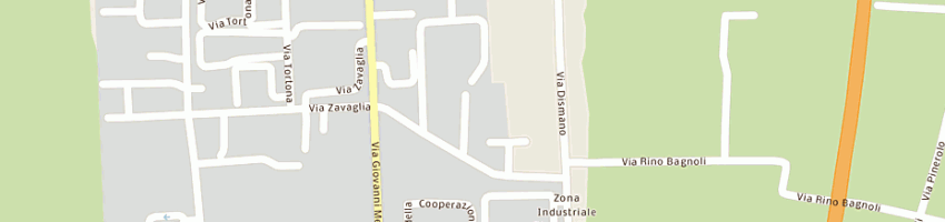 Mappa della impresa freegel srl a CESENA
