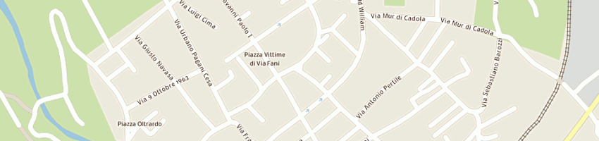Mappa della impresa cassa di risparmio di padova e rovigo spa a BELLUNO