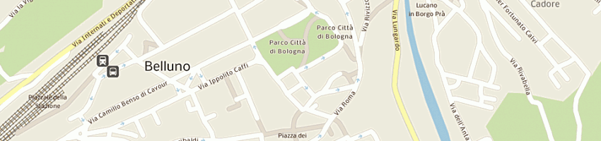 Mappa della impresa cassa di risparmio di bolzano spa a BELLUNO