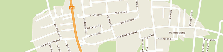Mappa della impresa sole e mare di luciani vittorio e c (snc) a COMACCHIO
