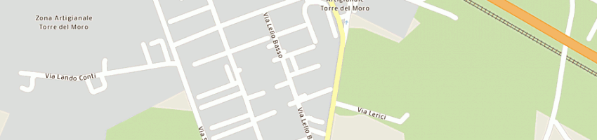 Mappa della impresa elettra srl a CESENA