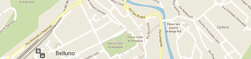 Mappa della impresa consultorio familiare di belluno a BELLUNO