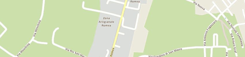 Mappa della impresa slemensider snc di zani m e c a CESENA