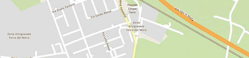 Mappa della impresa tecal (srl) a CESENA