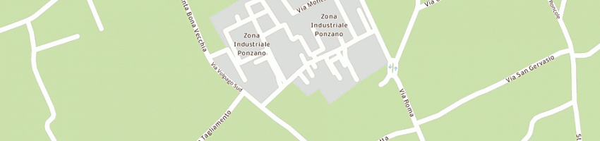 Mappa della impresa stam spa a PONZANO VENETO