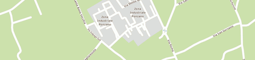 Mappa della impresa mancinelli elpidio a PONZANO VENETO
