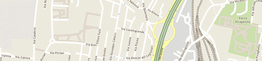 Mappa della impresa comune di venezia polizia urbana a VENEZIA