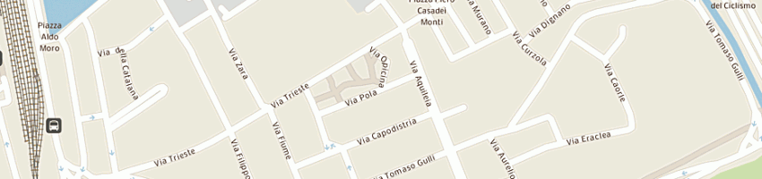 Mappa della impresa sabe srl a RAVENNA