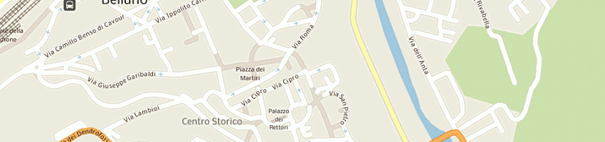 Mappa della impresa flli ganassin spa a BELLUNO