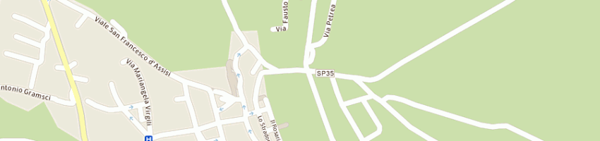 Mappa della impresa guastini termoidraulica di guastini aldo e c sas a RONCIGLIONE
