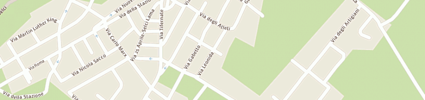 Mappa della impresa castagnoli fausto a SAN GIUSTINO