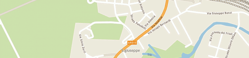 Mappa della impresa e-world system srl a TREVISO