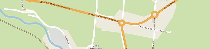 Mappa della impresa agip stazione di servizio (snc) a DOBBIACO