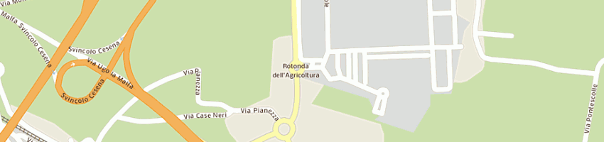 Mappa della impresa adriatica grandi impianti srl a CESENA