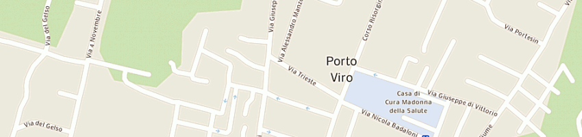 Mappa della impresa beltrame bevande di beltrame enrico a PORTO VIRO