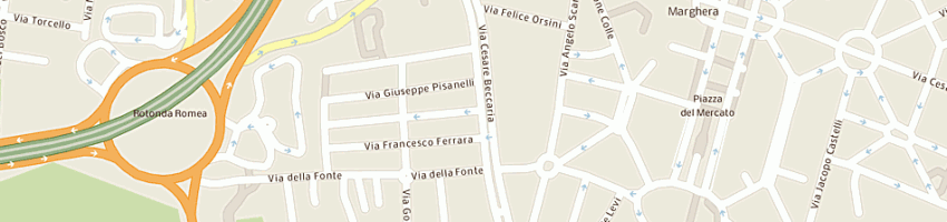 Mappa della impresa bovo luciano a VENEZIA
